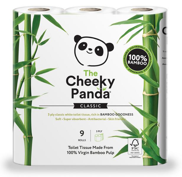 Plastic Free bamboo toilet paper